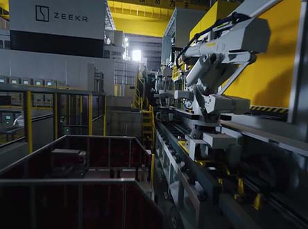 極氪一體化壓鑄科技藝術宣傳片